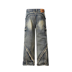 American Mens Jeans Straight Pants