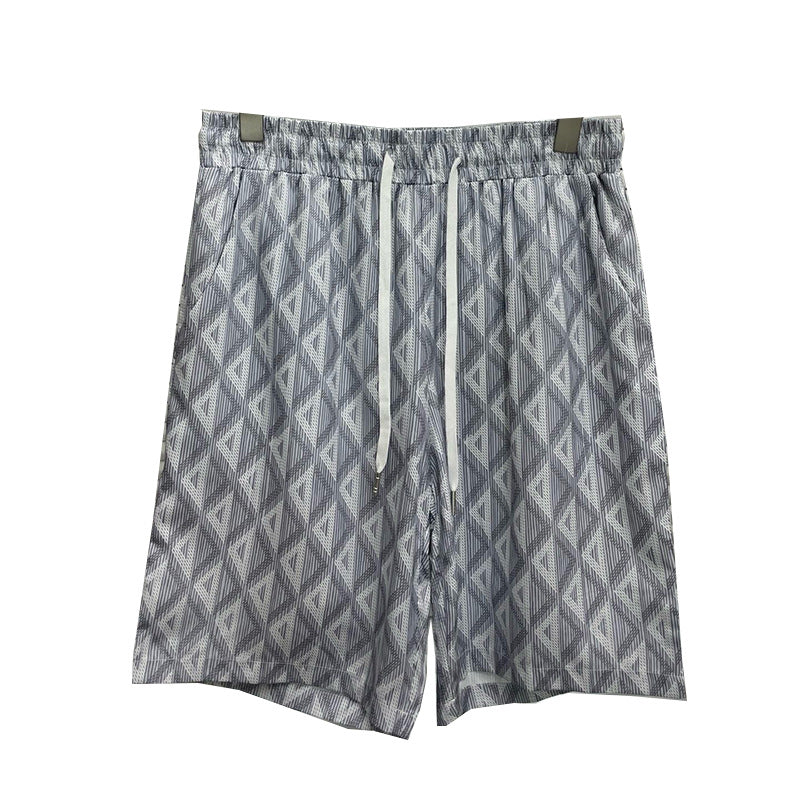 East Coast Shorts Summer Casual Digital Print Men's Shorts Beach Shorts