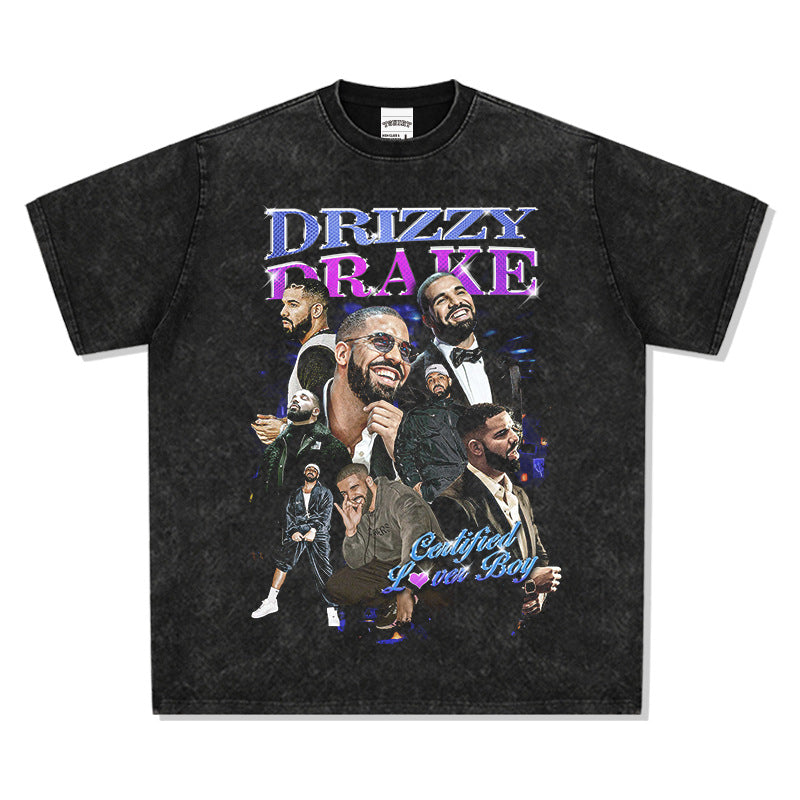 Drake T Shirts Hip Hop Loose T Shirts