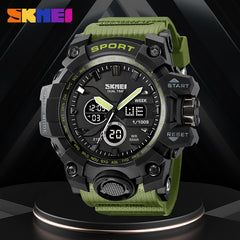 Analog-Digital Watch Waterproof Sports Student Watch