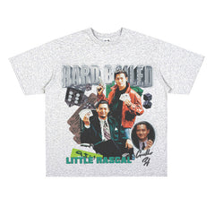 Film Star T Shirt Short Sleeve Retro American T-shirt Men and Women