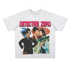 Film Star T Shirt Hong Kong Movie Surrounding Stephen Chow Short Sleeve American Retro T-shirt