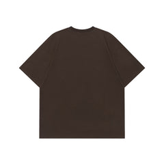 Ellie Seattle Shirt Summer Loose Wash Old Half Sleeve T-Shirt