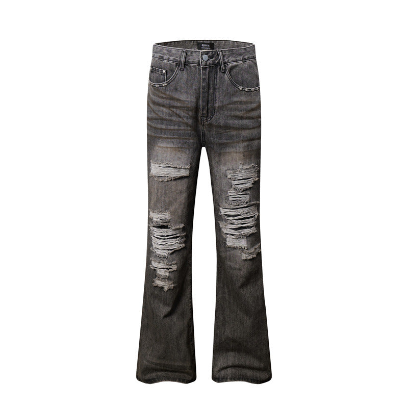 American Mens Jeans Retro Loose Jeans