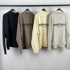 Fog Essentials Sweatshirt Half Zip Fleece Sweater