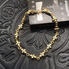 Chrome Heart Bracelet Cross Ornament