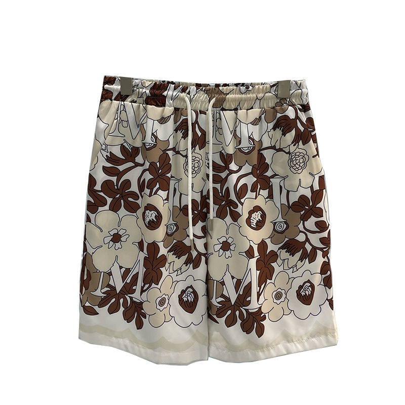 East Coast Shorts Summer Casual Digital Print Men's Shorts Beach Shorts