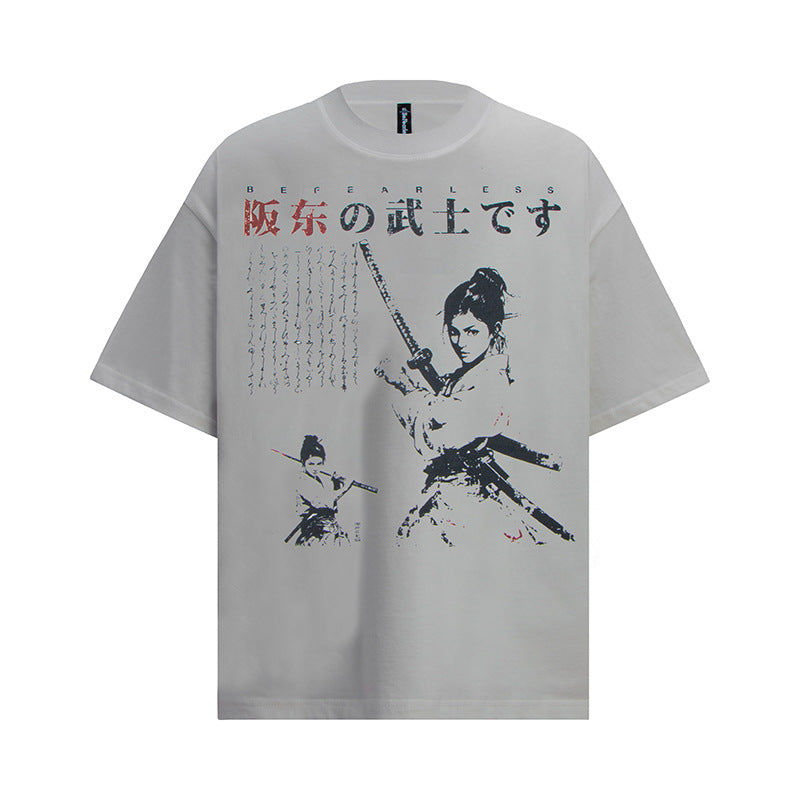 Ellie Seattle Shirt Vintage Summer Spell Back to War Anime Washed Old Vintage Short Sleeve T-Shirt