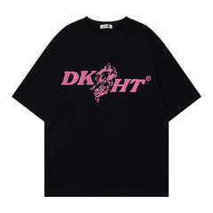 Camisas Vintage Hombre Short Sleeve T-Shirt Loose Summer Top