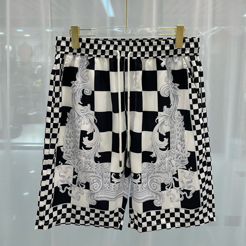 East Coast Shorts Summer Digital Print Men's Beach Pants Shorts