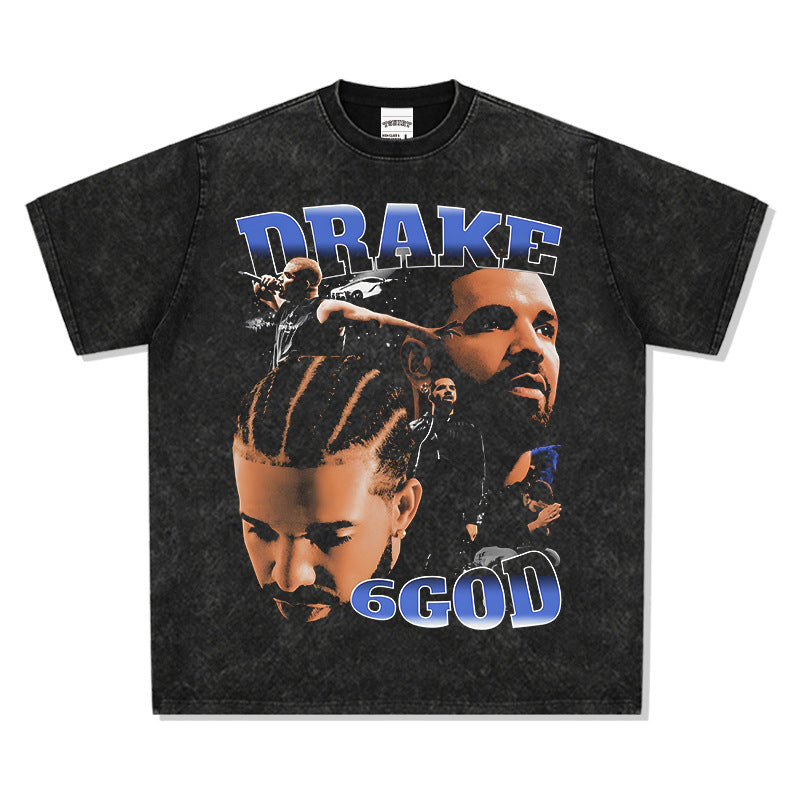 Drake T Shirts Hip Hop Loose T Shirts