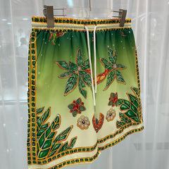 East Coast Shorts Summer Casual Digital Print Men's Shorts