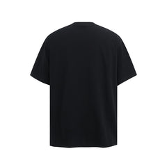 Camisas Vintage Hombre Graffiti Letter Print Short Sleeve T-Shirt