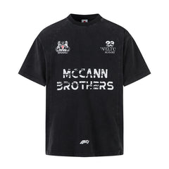 80s Casual Classics Shirts Short Sleeve T-Shirt Vintage Alphabet Old Top