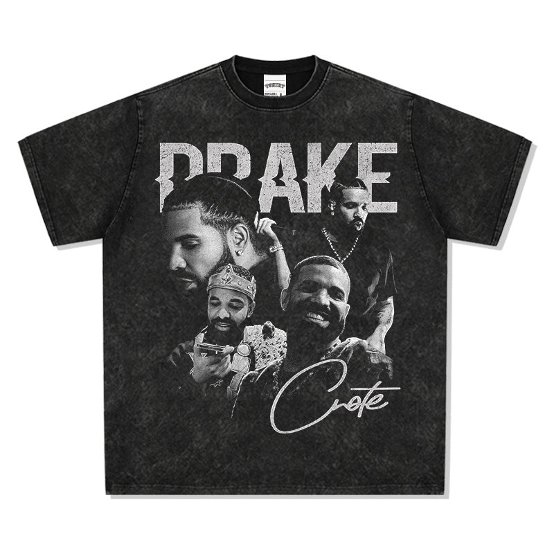 Drake T Shirts Hip Hop Loose T Shirts