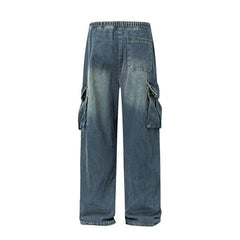 American Mens Jeans Fall/Winter Loose Straight Jeans