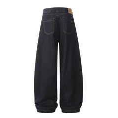 American Mens Jeans Loose Casual Wide Leg Pants