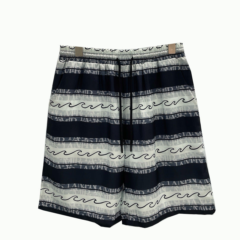 East Coast Shorts Summer Casual Digital Print Men's Shorts