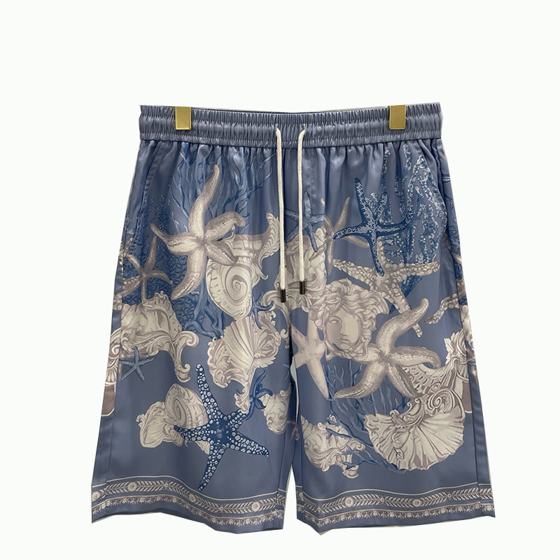 East Coast Shorts Summer Digital Print Men's Beach Pants Shorts