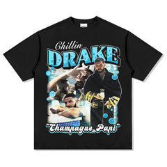 Drake T Shirts Hip Hop Loose T Shirts