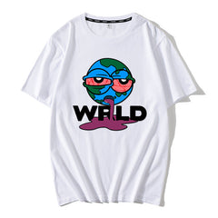 Juice WRLD T Shirt Juice WRLD Cartoon Printed T-shirt Loose