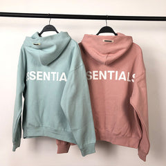 Fog Essentials Hoodie Unisex Loose Fleece Hooded Sweater Couple