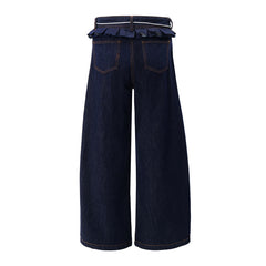 American Mens Jeans Loose Casual Wide Leg Pants