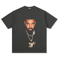 Drake T Shirts Hip Hop Loose T Shirts