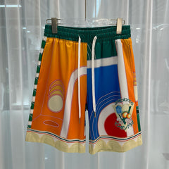 East Coast Shorts Summer Casual Digital Print Men's Shorts Beach Shorts