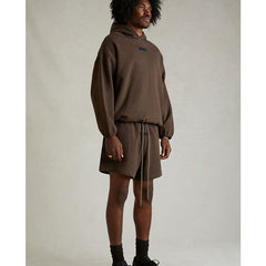 Fog Essentials Hoodie Stretch Hoop Loose Fleece Hooded Sweater