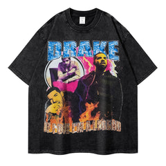 Drake T Shirts Singer Short Sleeve T-Shirts