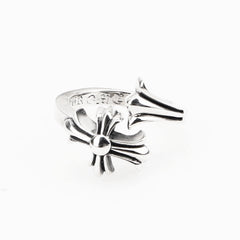 Chrome Heart Ring Personality Fashion