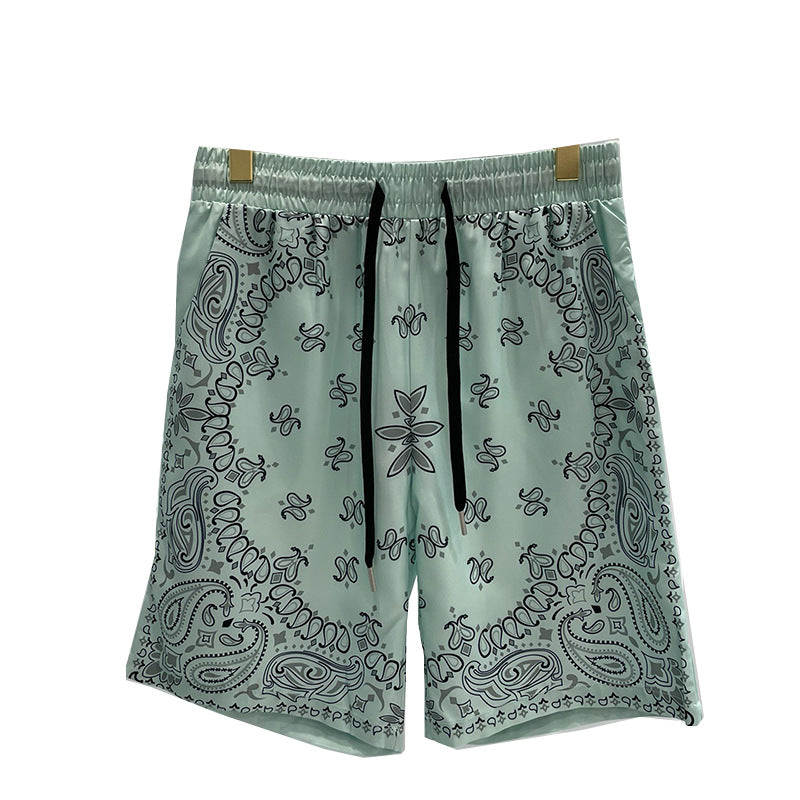 East Coast Shorts Summer Casual Fashion Digital Printed Men's Shorts