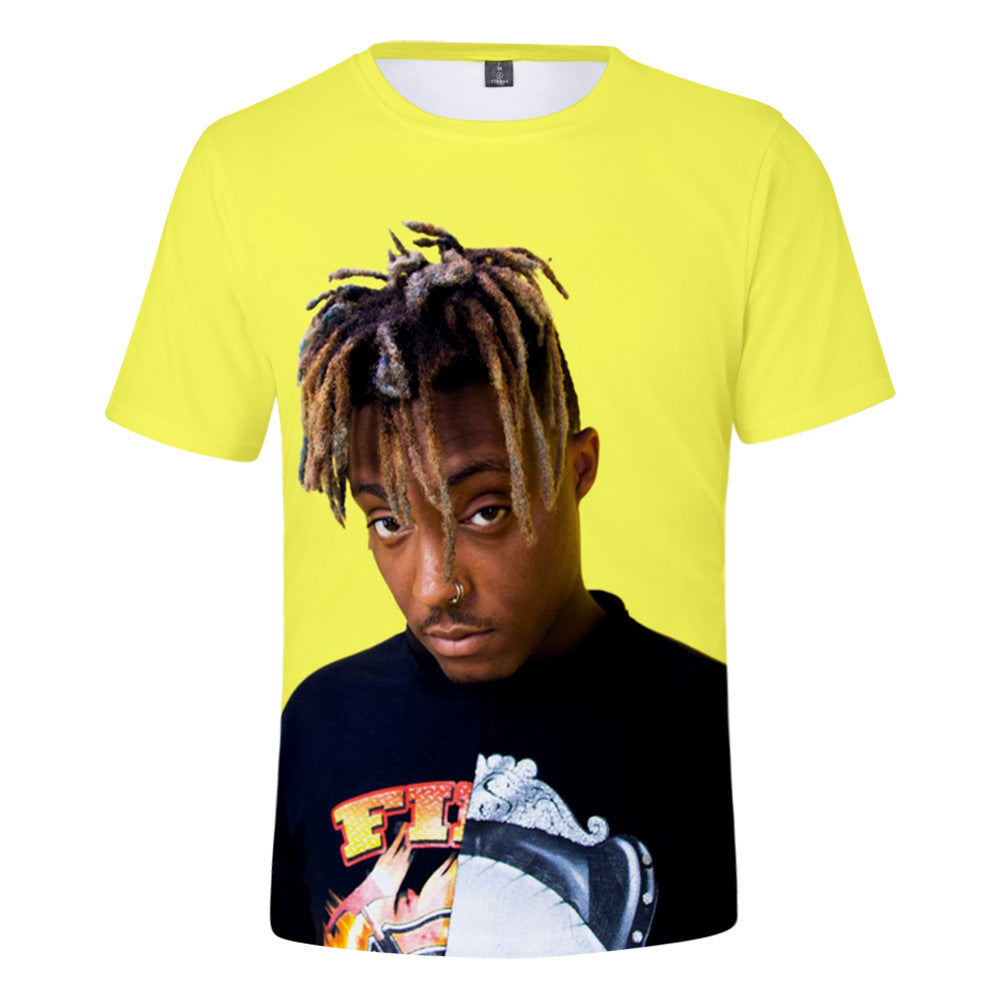 Juice WRLD T Shirt Summer Juice Wrld3d Printed T-shirt