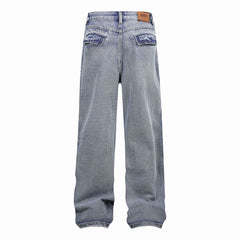 American Mens Jeans Washed and Used Tooling Jeans