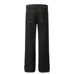 American Mens Jeans Retro Straight Jeans