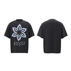 80s Casual Classics Shirts Cartoon Printed Short Sleeve Summer T-Shirt Vintage Loose Casual Crew Neck