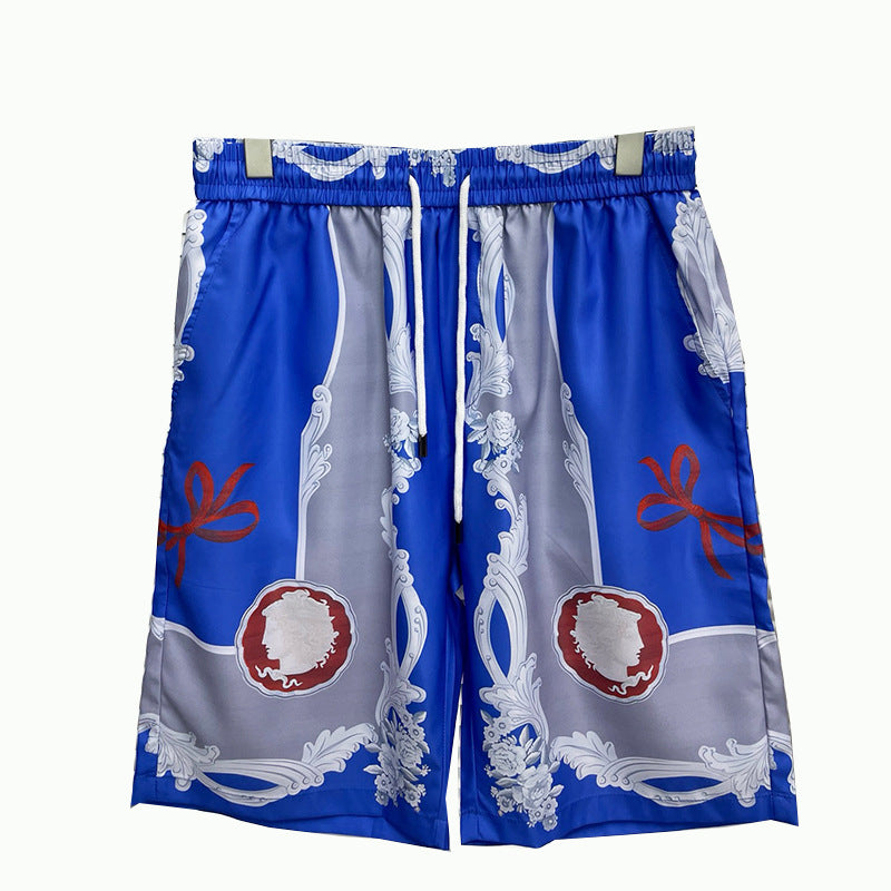 East Coast Shorts Summer Digital Print Men's Beach Pants Shorts