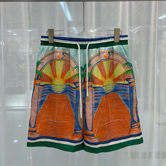 East Coast Shorts Summer Casual Digital Print Men's Shorts Beach Shorts