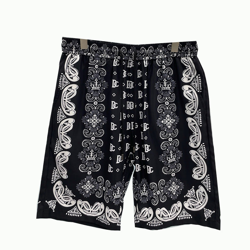 East Coast Shorts Summer Digital Print Men's Beach Pants Shorts