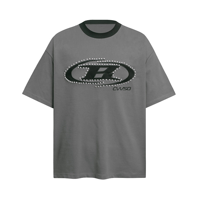 Ellie Seattle Shirt Vintage Short Sleeve T-Shirt Loose Oversize Top