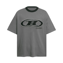 Ellie Seattle Shirt Vintage Short Sleeve T-Shirt Loose Oversize Top