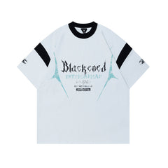 Ellie Seattle Shirt Loose Crew Neck Half-Sleeve T-Shirt