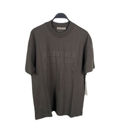 Fog Essentials T shirt Flocking Logo Loose T shirt