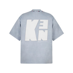 80s Casual Classics Shirts Vintage Alphabet Patch Crew Neck T-Shirt