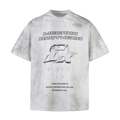 80s Casual Classics Shirts Washed Old Short Sleeve T-Shirt Crew Neck Top