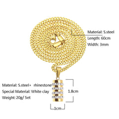 Jewelry Hip Hop Creative Necklace Jesus Pieces Royalty rapper Animal