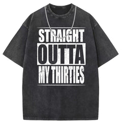 Men T Shirts Crew neck short sleeve T-shirt washed old American style