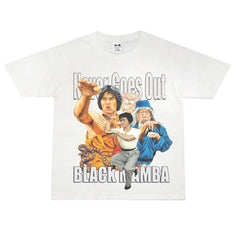 Film Star T Shirt Movie Nostalgia Snake in the Eagle's Shadow Loose Retro Street Cotton T-shirt Men and Women