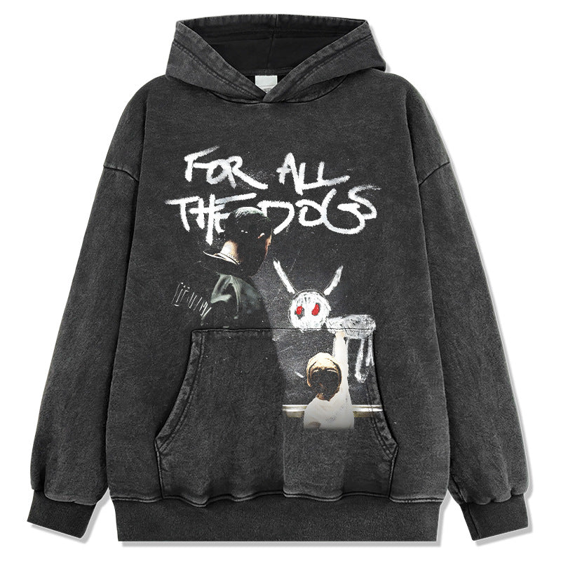 Drake Hoodie hooded sweater loose